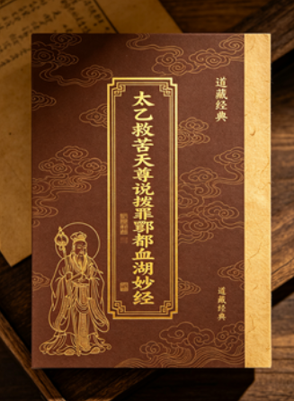 《太乙救苦天尊说拨罪酆都血湖妙经》PDF网盘下载(超度女性亡灵·血湖地狱度亡核心经典)