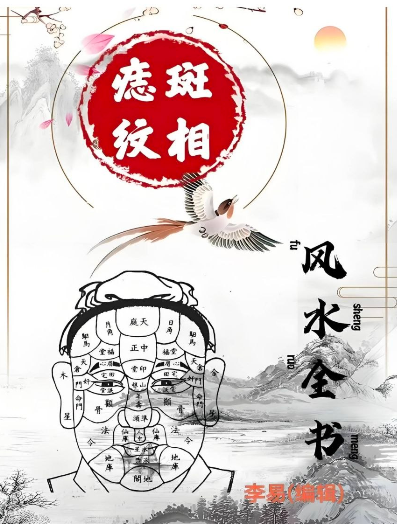 《秘传痣斑纹相风水全书》李易PDF网盘下载(510页·天罡地煞108痣+十二宫位+流年图)
