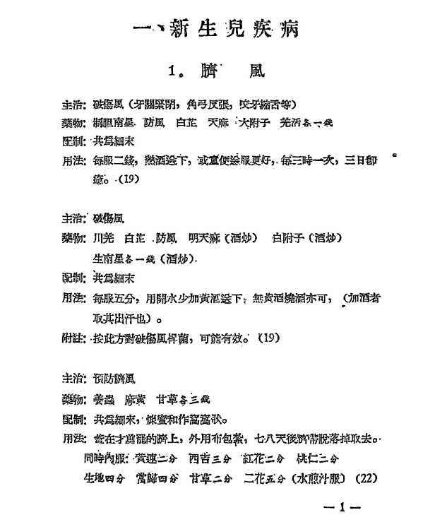 《中医验方秘方汇集》武汉1-20辑PDF电子书（2000余首民间验方·50-60年代油印本扫描）