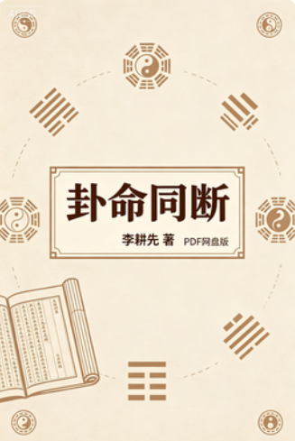 《卦命同断》李耕先PDF网盘下载(256页·八字配卦实战教材·事象准确定位)