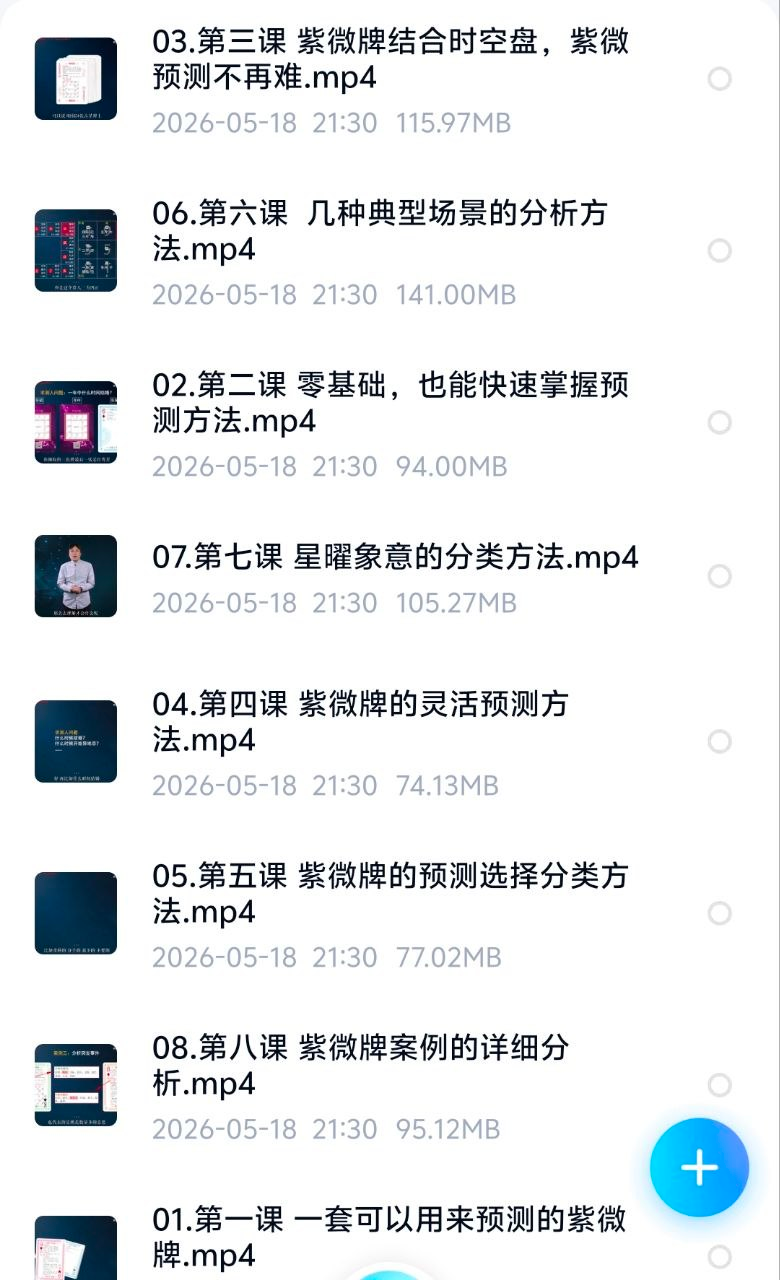 付刚玩转紫微8集网盘下载（紫微斗数轻松入门·星曜四化运势断法）