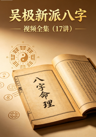 《吴极新派八字》视频全集(17讲·新派八字体系从入门到精通)