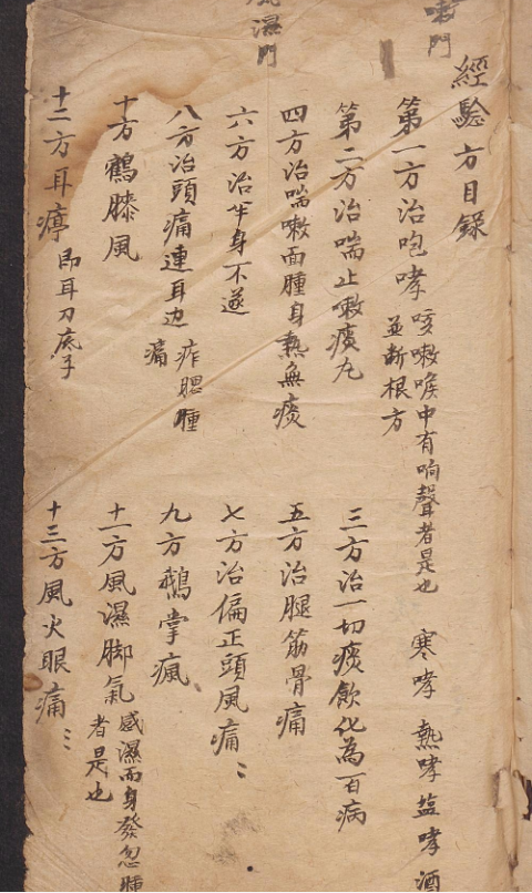 《德国柏林图书馆手抄郎中经验方》完整高清PDF 古籍善本珍藏