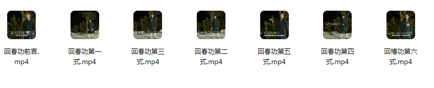龙门天成养生回春功高清视频课程