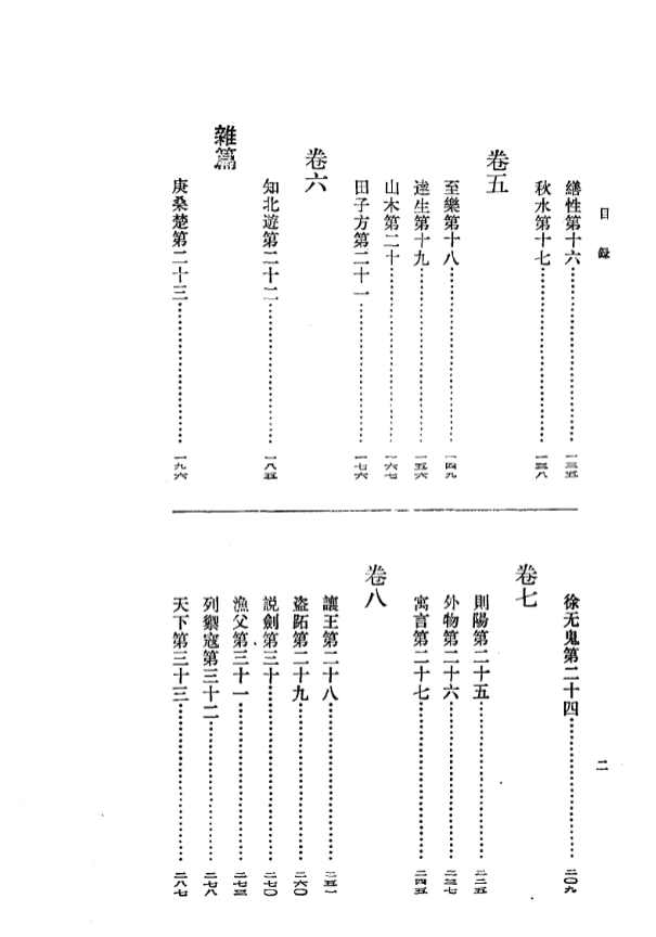 【新编诸子集成】庄子集解 内篇补正（王先谦 刘武.撰）完整高清PDF 505页 国学珍本 道家经典研究必备