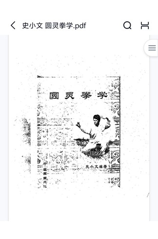 《史小文 圆灵拳学pdf》 武术气功修炼功法