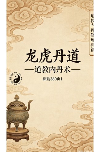 《龙虎丹道—道教内丹术》郝勤 共380页 道家秘传养生古籍