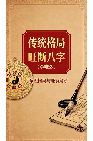 传统格局旺衰断八字（李唯弘） 风水命理玄学经典