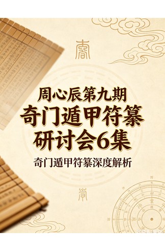 周心辰第九期奇门遁甲符纂研讨会6集课程