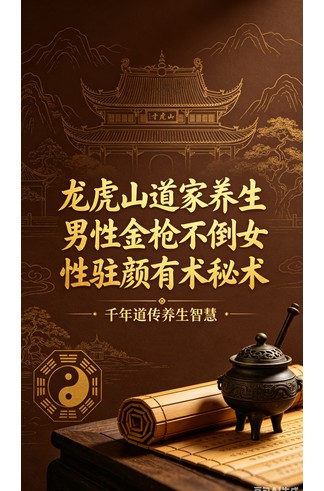 夏光明《龙虎山道家养生男性金枪不倒女性驻颜有术秘术》 古籍善本珍藏