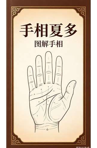 手相夏多《图解手相》 古籍善本珍藏