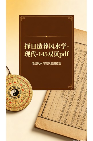 《择日造葬风水学-现代-145双页pdf》 风水命理玄学经典