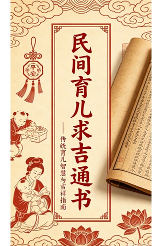《民间育儿求吉通书》 古籍善本珍藏