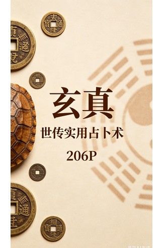《玄真 世传实用占卜术 206P》 占卜术数手抄秘籍