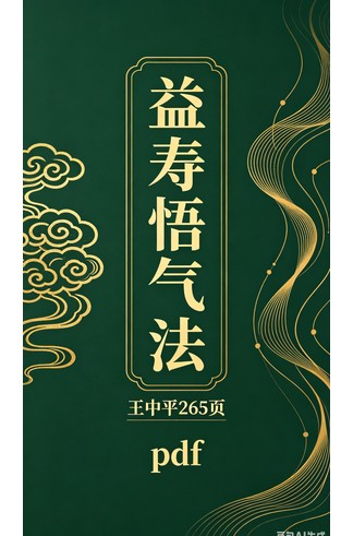 益寿悟气法（王中平）pdf共265页 古籍善本珍藏