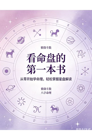 《看命盘的第一本书》 完整高清PDF 古籍善本珍藏