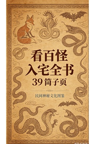 《看百怪入宅全书 》39筒子页 古籍善本珍藏