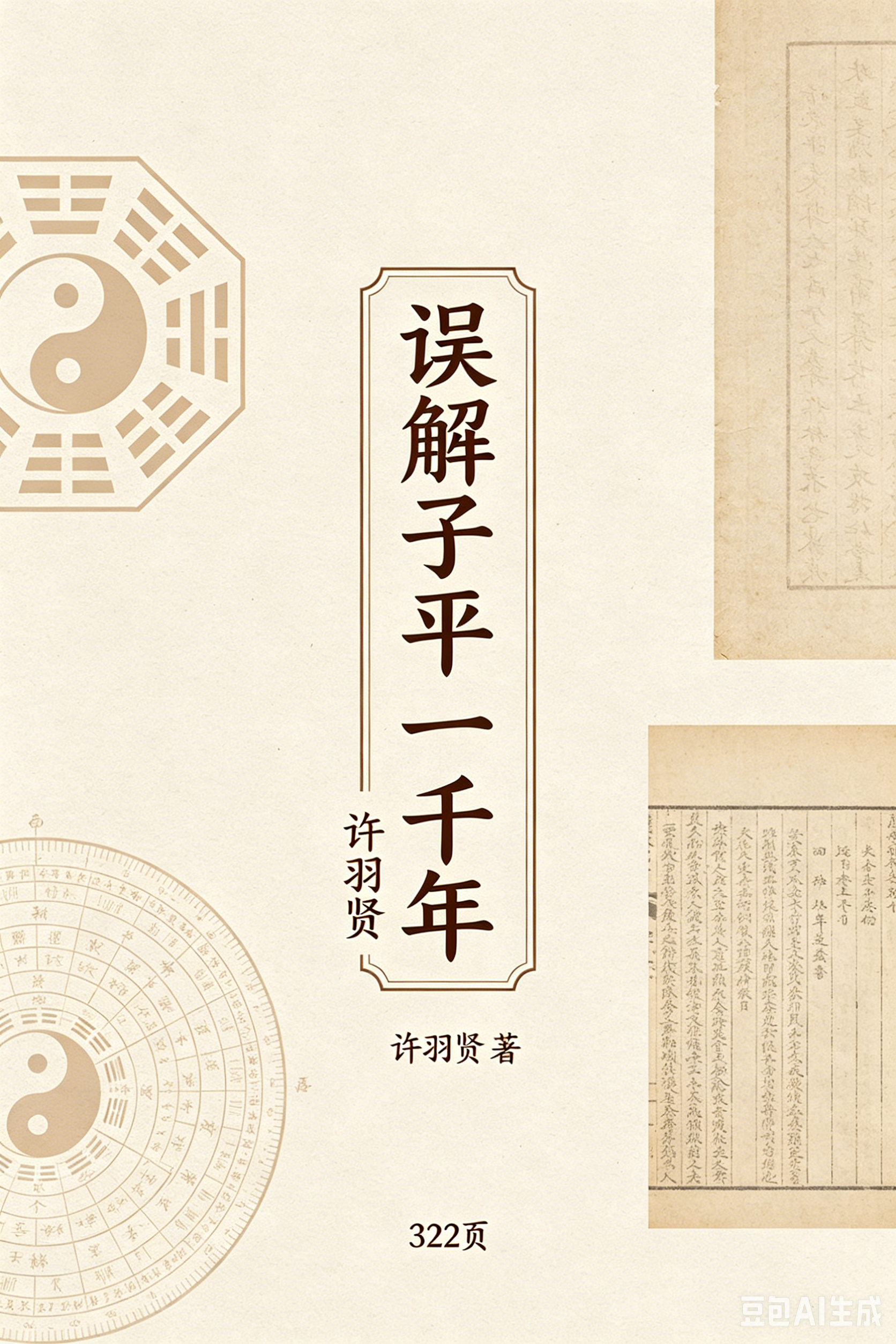 许羽贤《误解子平一千年》完整高清PDF共322页 古籍善本珍藏