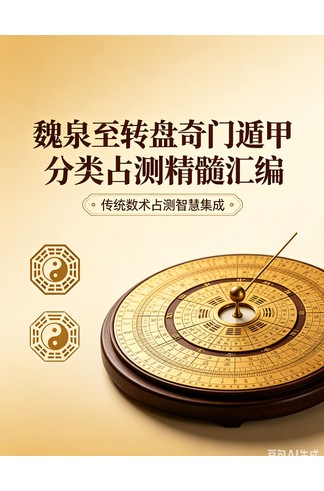 魏泉至《转盘奇门遁甲分类占测精髓汇编》（60页/doc) 奇门遁甲实战秘本 命理预测必备指南