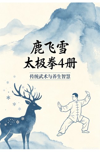 《鹿飞雪太极拳4册》 武术气功修炼功法