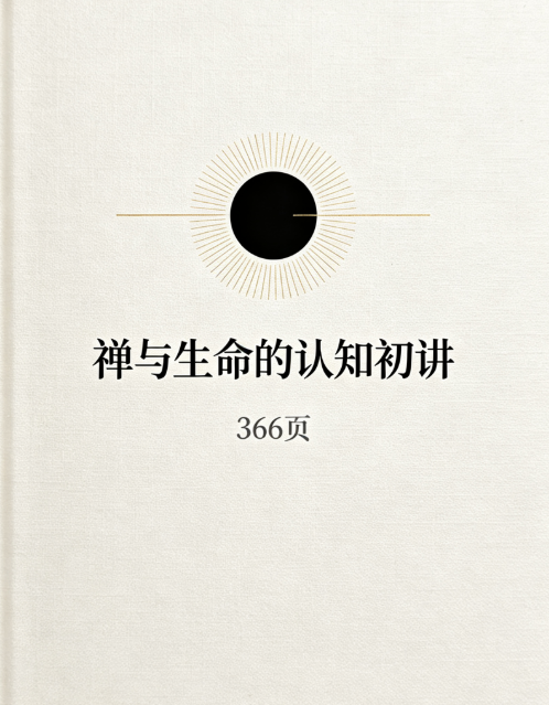 《禅与生命的认知初讲》 共366页