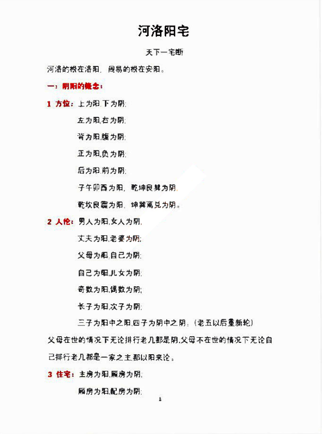 李云奇-酒献景-2022《天下一宅断、河洛阳宅图例合集》PDF 共147页