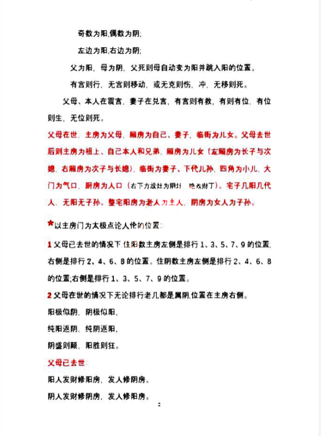 李云奇-酒献景-2022《天下一宅断、河洛阳宅图例合集》PDF 共147页