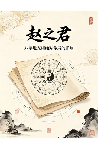 八字地支相冲深度解析：赵之君论六冲对命局的影响，四柱命理实战视频