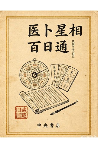 《医卜星相百日通 民国24[1935] 中央书店》民国珍本 医卜星相四科入门必读 高清PDF古籍