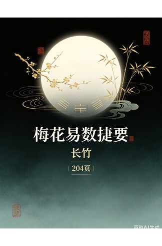 长竹《梅花易数捷要》 共204页