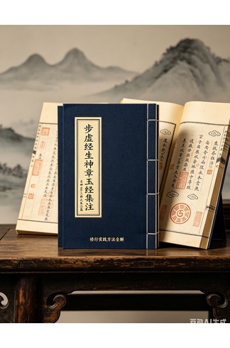 《步虚经生神章玉经集注》生神章经三册之集注篇，修行实践方法全解
