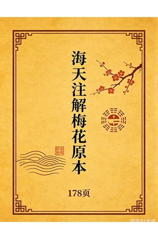 《海天注解梅花原本》 共178页