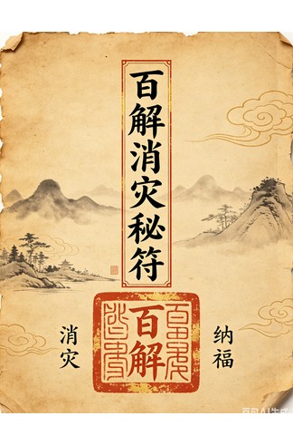 《百解消灾秘符》珍本秘籍 古籍经典 传统文化研究必读